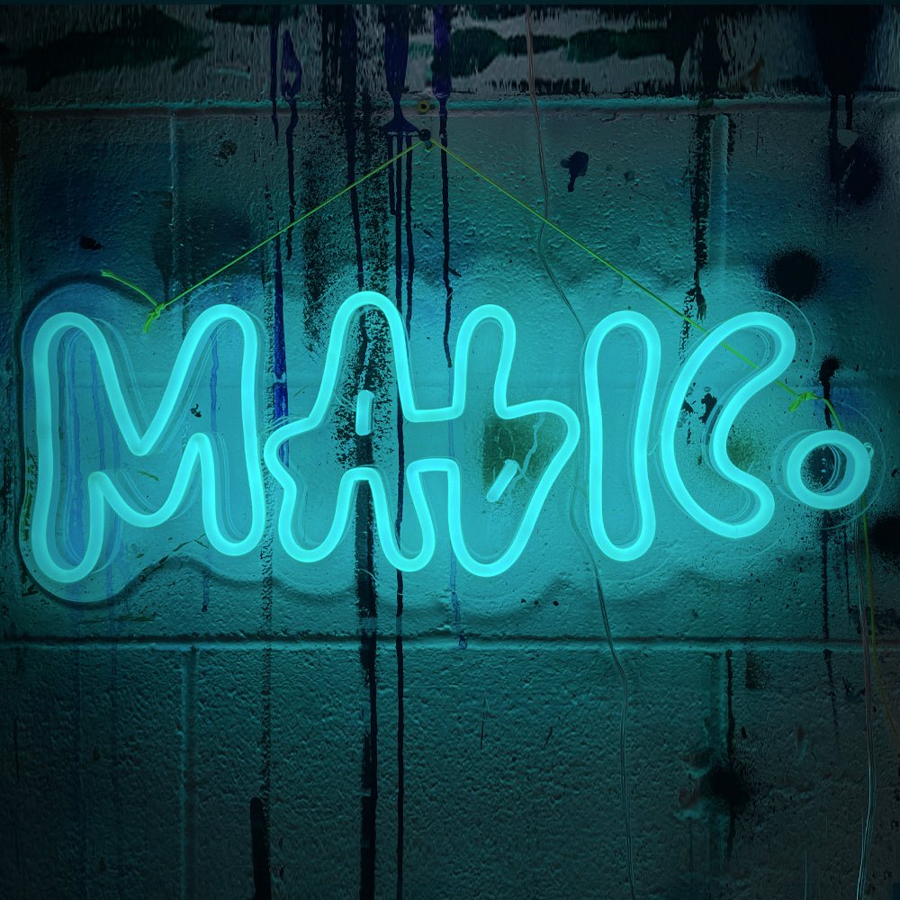 Magic by Gregory Siff, LED Neon Sign - YELLOWPOP UK